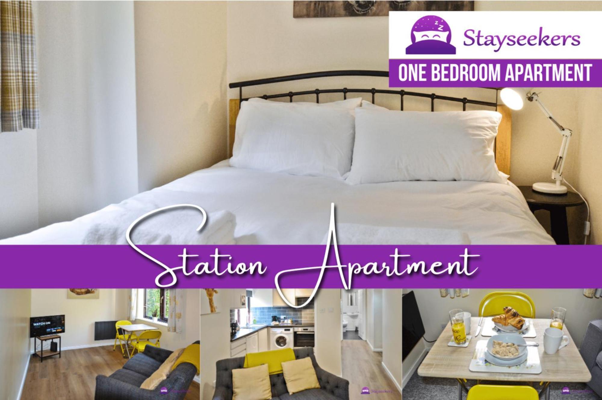 Station 1 Bed Apartment - Stayseekers Salisbury Exterior photo